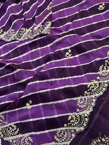 PURE TUSSAR SILK SAREE