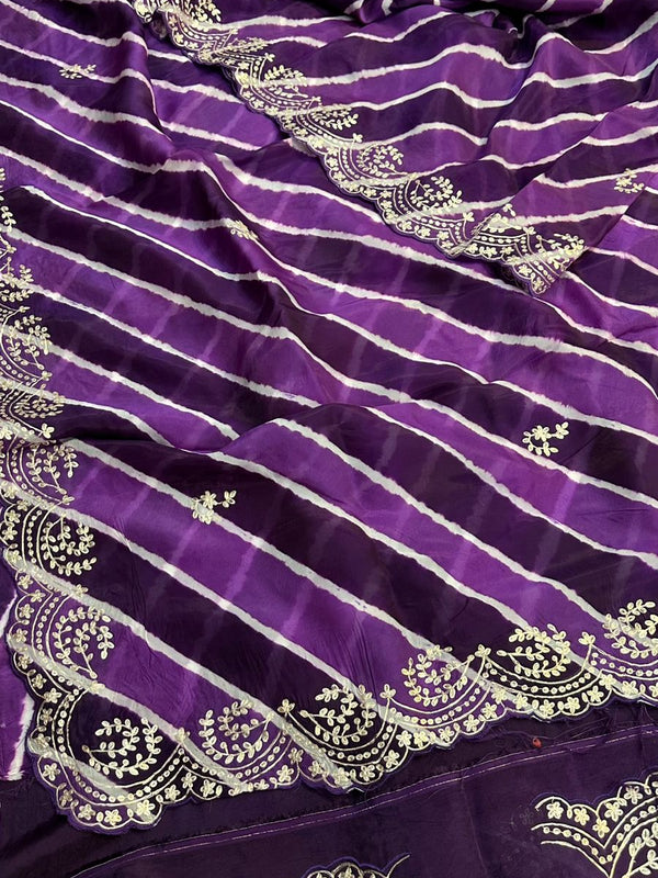 PURE TUSSAR SILK SAREE