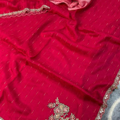 PURE MOONGA SILK SAREE