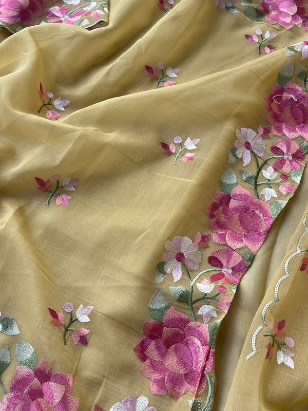 SOFT LINEN SAREE