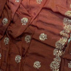 PITTAN WORK UPADA SILK SAREE