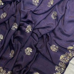 PITTAN WORK UPADA SILK SAREE