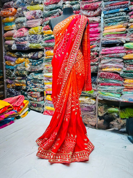 PURE UPADA SILK HANDWORK SAREE