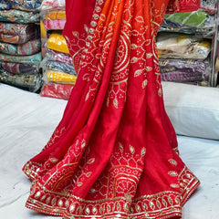 PURE UPADA SILK HANDWORK SAREE