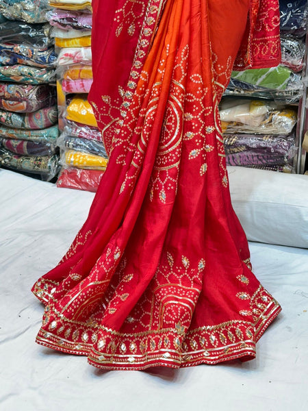 PURE UPADA SILK HANDWORK SAREE