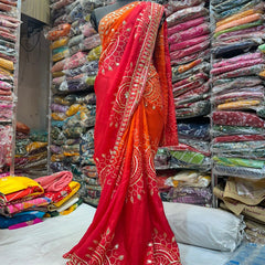 PURE UPADA SILK HANDWORK SAREE