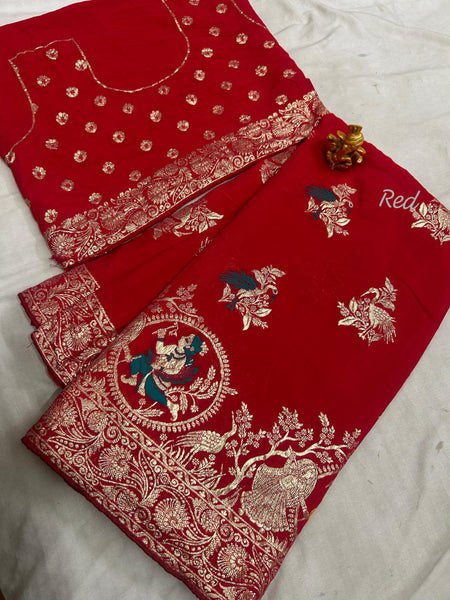 DOLA SILK MINA ZARI SAREES