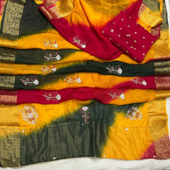 PURE HO SILK BOOTA SAREE