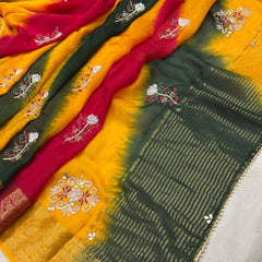 PURE HO SILK BOOTA SAREE