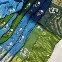 PURE HO SILK BOOTA SAREE