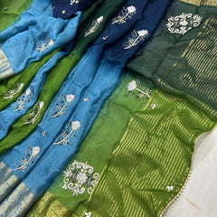 PURE HO SILK BOOTA SAREE