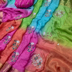 PURE HO SILK ZARI SAREE
