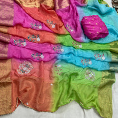 PURE HO SILK ZARI SAREE