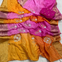 PURE HO SILK ZARI SAREE