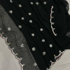 CHIFFON CUTWORK DESI GIRL SAREE