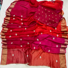 PURE HO SILK BOOTA SAREE