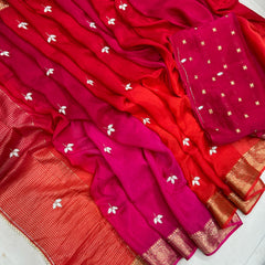 PURE HO SILK BOOTA SAREE