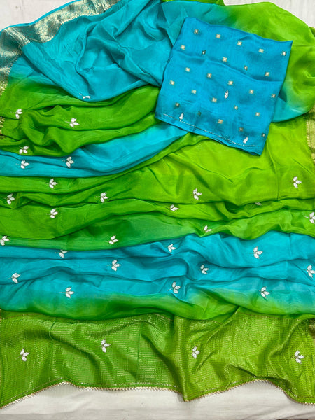 PURE HO SILK BOOTA SAREE
