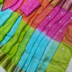 PURE HO SILK BOOTA SAREE