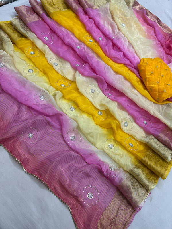 PURE HO SILK BOOTA SAREE