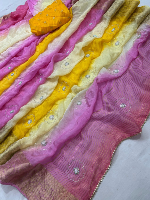 PURE HO SILK BOOTA SAREE