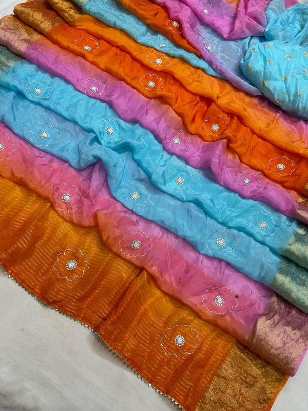 PURE HO SILK BOOTA SAREE