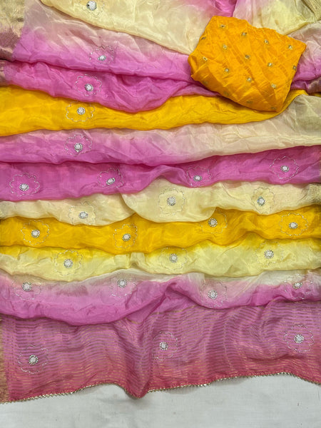 PURE HO SILK BOOTA SAREE