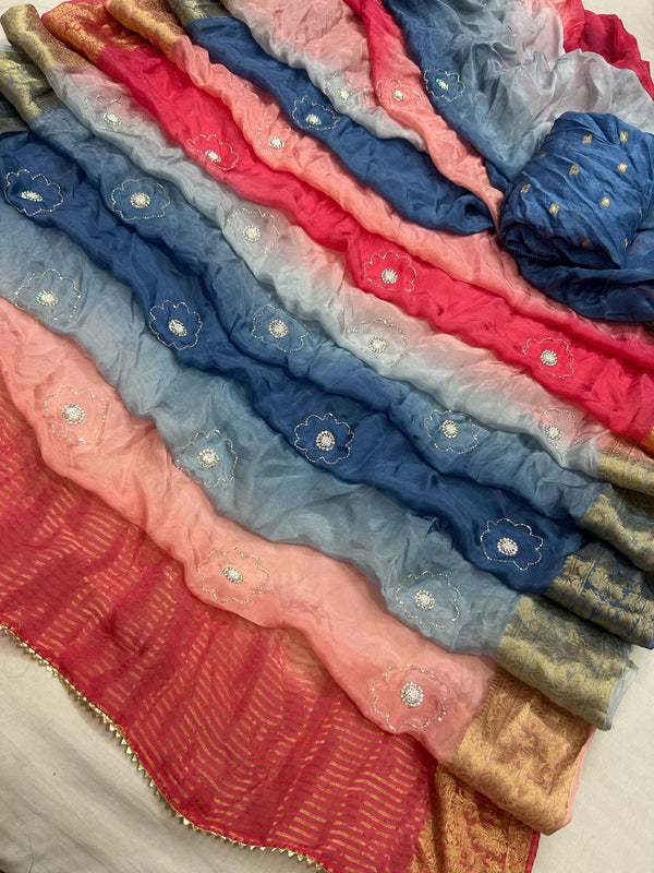 PURE HO SILK BOOTA SAREE
