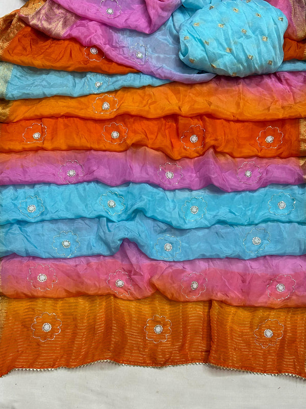 PURE HO SILK BOOTA SAREE