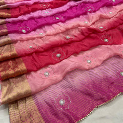 PURE HO SILK BOOTA SAREE