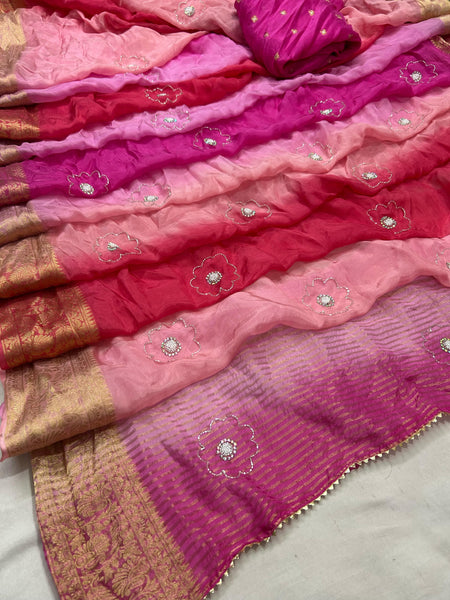 PURE HO SILK BOOTA SAREE