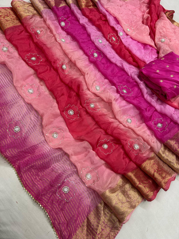 PURE HO SILK BOOTA SAREE