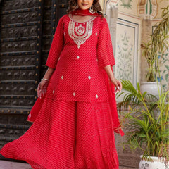 GEORGETTE KACHI PATTI INDOWESTERN