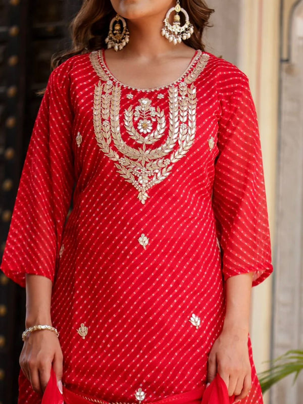 GEORGETTE KACHI PATTI INDOWESTERN