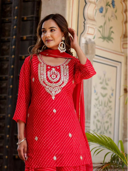 GEORGETTE KACHI PATTI INDOWESTERN