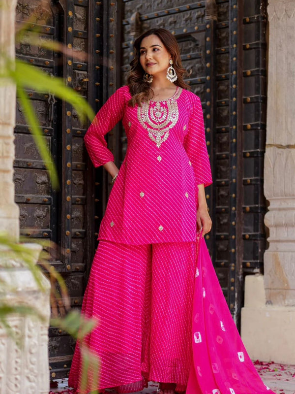 GEORGETTE KACHI PATTI INDOWESTERN