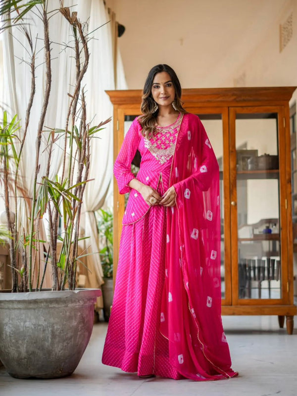 GEORGETTE KACHI PATTI INDOWESTERN