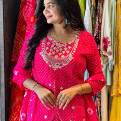 GEORGETTE KACHI PATTI INDOWESTERN