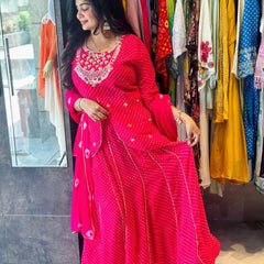 GEORGETTE KACHI PATTI INDOWESTERN