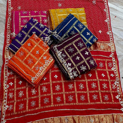 PURE GAZI SATIN SILK SAREE