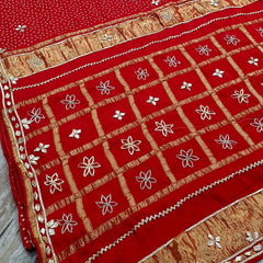 PURE GAZI SATIN SILK SAREE