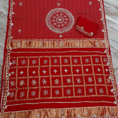 PURE GAZI SATIN SILK SAREE