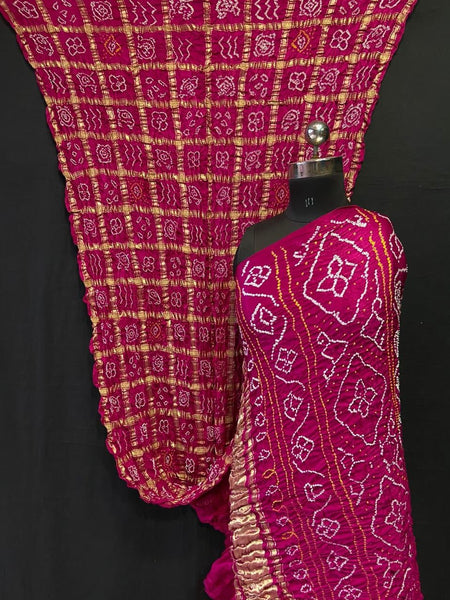 PURE GAZI SATIN SILK SAREE