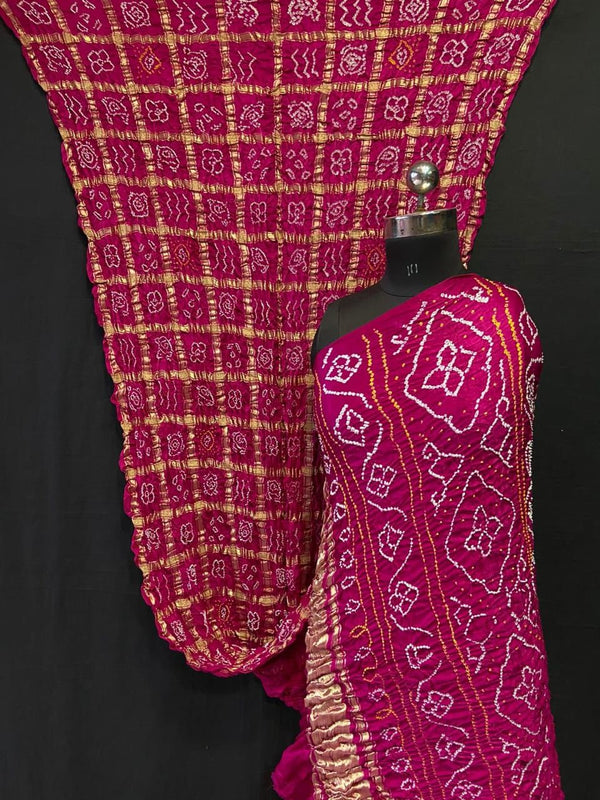 PURE GAZI SATIN SILK SAREE