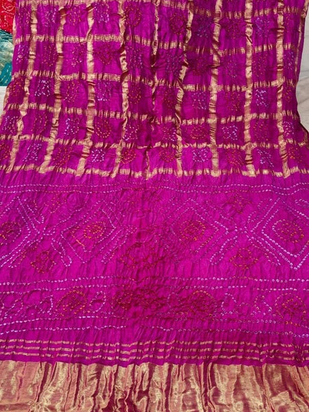 PURE GAZI SATIN SILK SAREE
