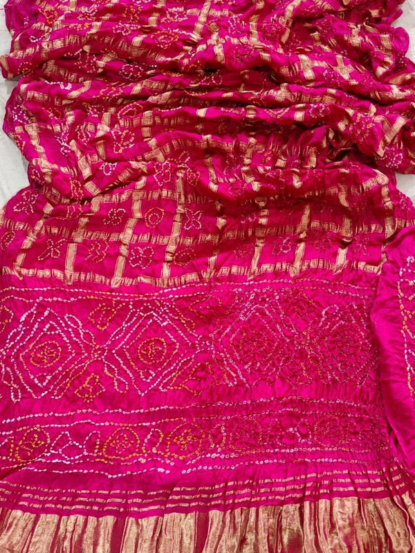 PURE GAZI SATIN SILK SAREE