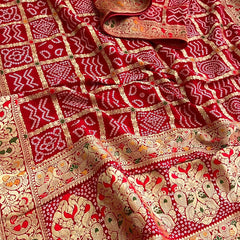 BANARSI GHATCHOLA SAREE
