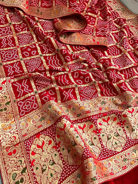 BANARSI GHATCHOLA SAREE