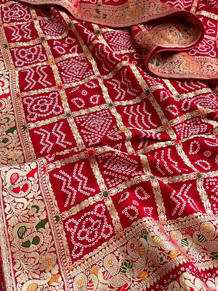 BANARSI GHATCHOLA SAREE