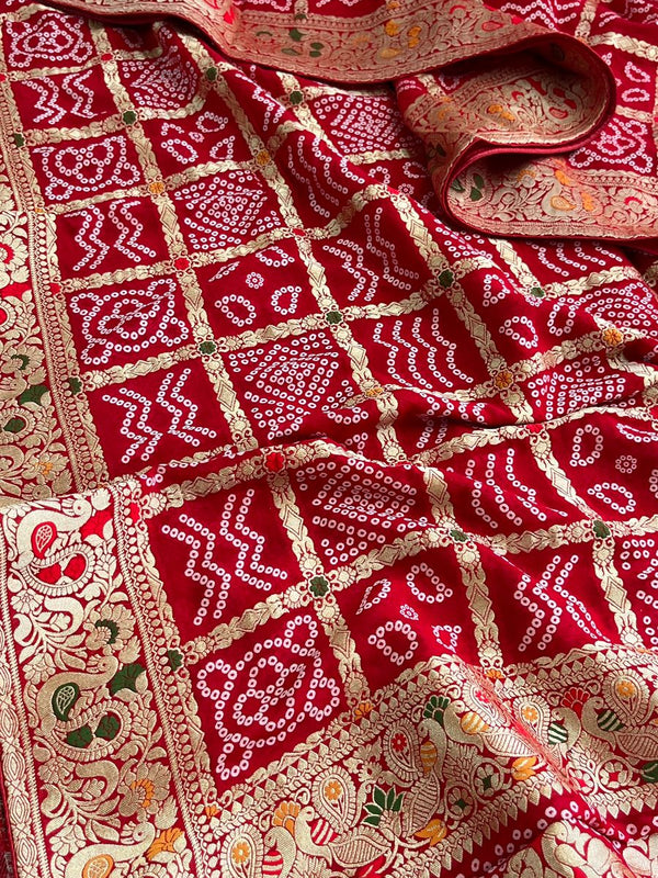BANARSI GHATCHOLA SAREE